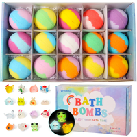 Bath Bombs for Kids with Toys Inside